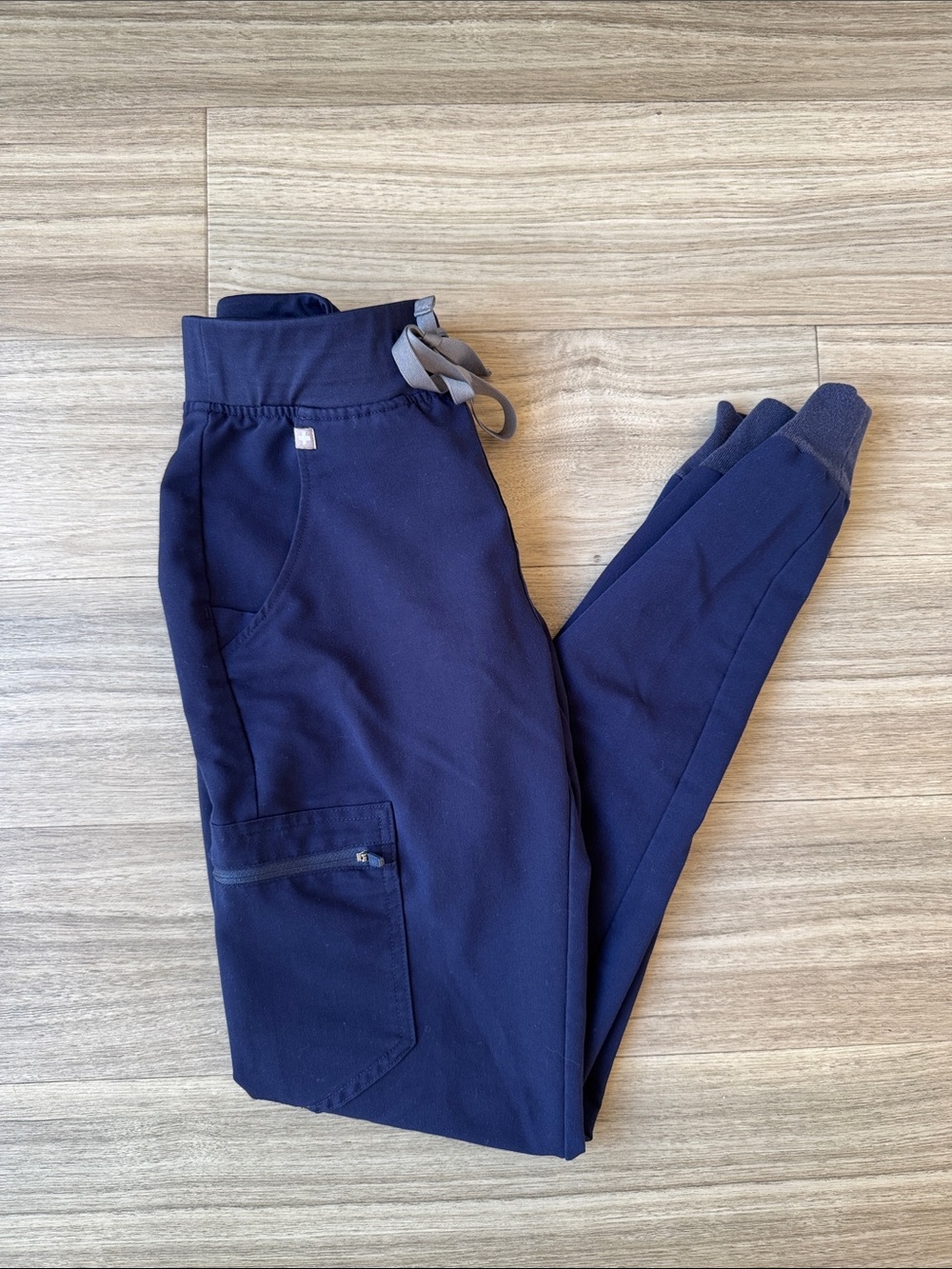 FIGS  Zamora Jogger Scrub Navy Blue Pants Size XXS Tall